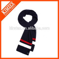 High quality crochet stripe custom knit scarves wholesale